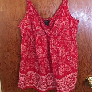 Bandana style tank top